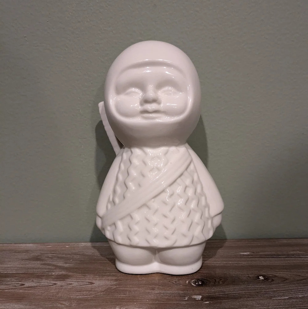 Benihana White Ceramic Beni Boy Ninja Tiki Style Cocktail Mug